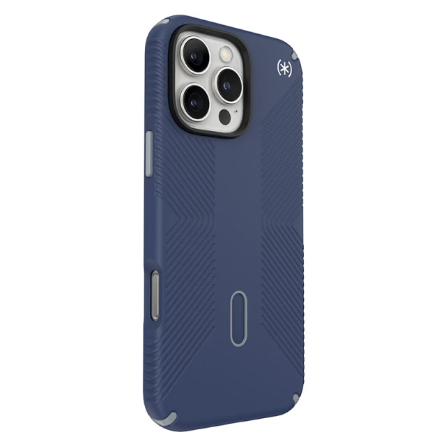 Чохол Speck Presidio2 Grip ClickLock для iPhone 16 Pro Max Coastal Blue Dust Grey with MagSafe (150725-3206)