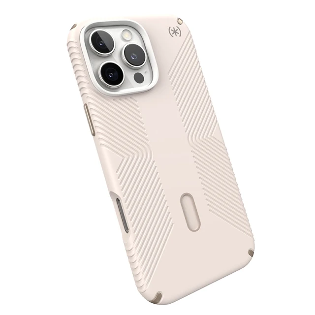 Чехол Speck Presidio2 Grip ClickLock для iPhone 16 Pro Max Bleached Bone Heirloom Gold with MagSafe (150725-3214)