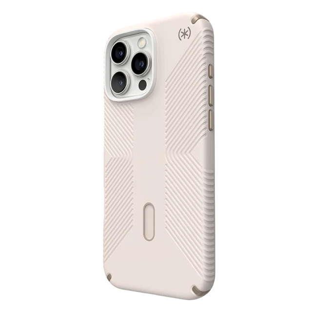 Чехол Speck Presidio2 Grip ClickLock для iPhone 16 Pro Max Bleached Bone Heirloom Gold with MagSafe (150725-3214)