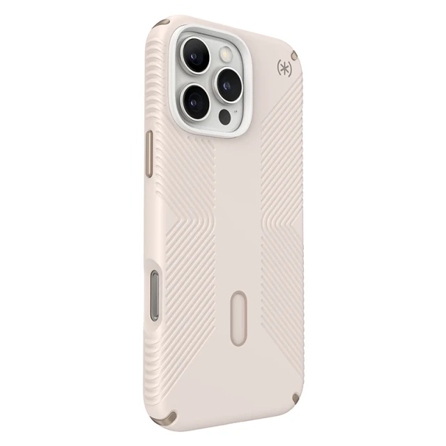 Чехол Speck Presidio2 Grip ClickLock для iPhone 16 Pro Max Bleached Bone Heirloom Gold with MagSafe (150725-3214)