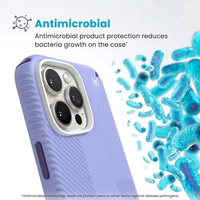 Чохол Speck Presidio2 Grip ClickLock для iPhone 16 Pro Max Future Lavender Cassis Purple with MagSafe (150725-3251)