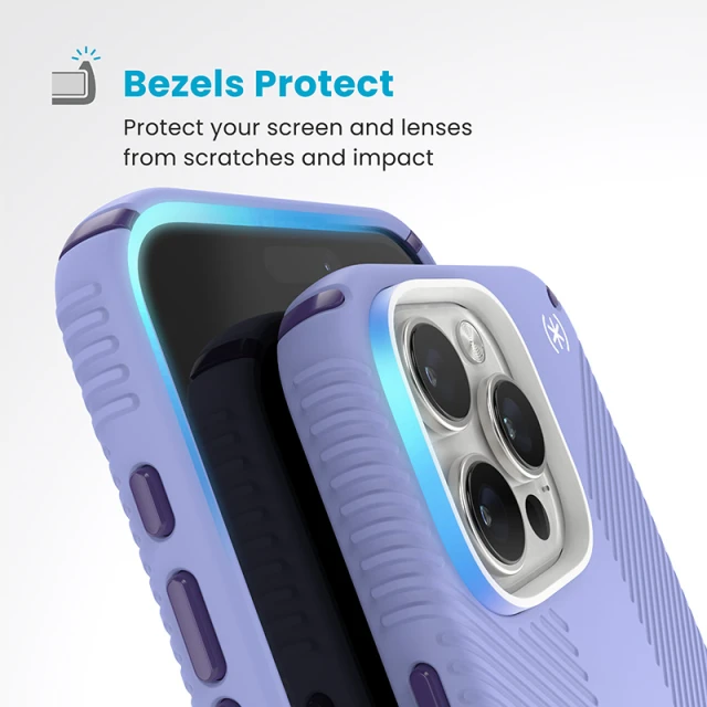 Чохол Speck Presidio2 Grip ClickLock для iPhone 16 Pro Max Future Lavender Cassis Purple with MagSafe (150725-3251)
