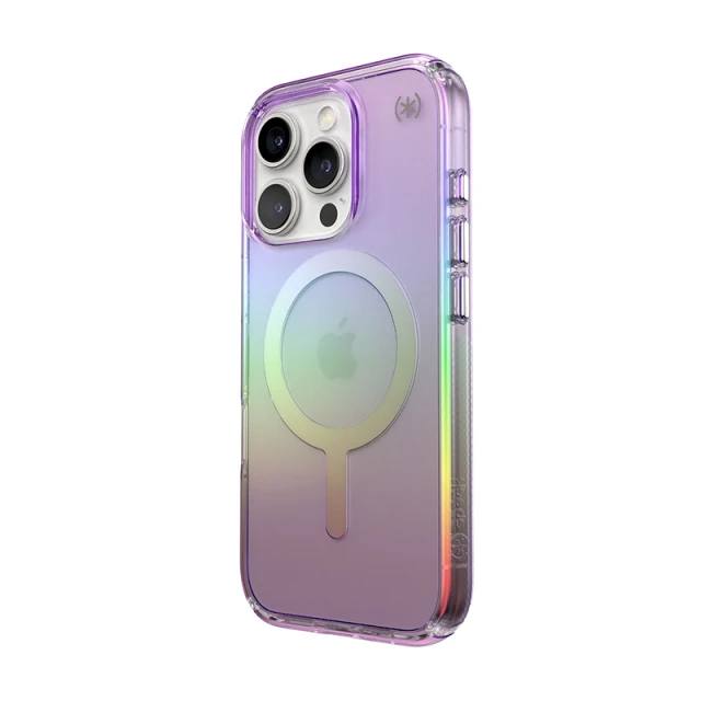 Чохол Speck Presidio Lux для iPhone 16 Pro Amazing Purple Clear with MagSafe (150765-3237)