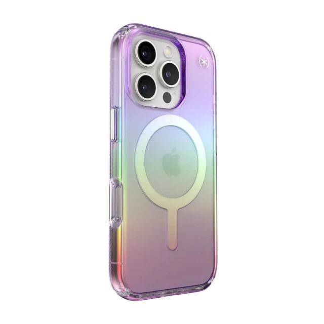 Чохол Speck Presidio Lux для iPhone 16 Pro Amazing Purple Clear with MagSafe (150765-3237)
