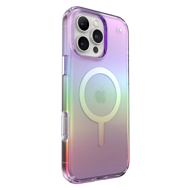 Чохол Speck Presidio Lux для iPhone 16 Pro Max Amazing Purple Clear with MagSafe (150775-3237)