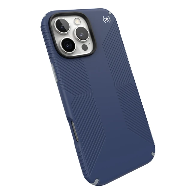 Чохол Speck Presidio2 Grip для iPhone 16 Pro Max Coastal Blue Dust Grey (150776-3206)