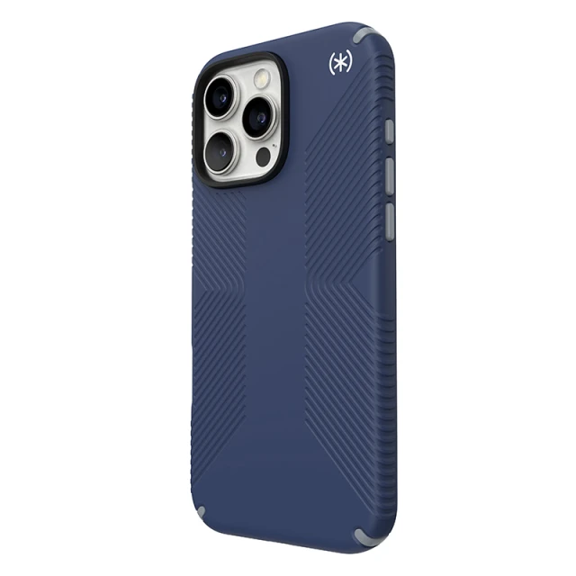 Чохол Speck Presidio2 Grip для iPhone 16 Pro Max Coastal Blue Dust Grey (150776-3206)