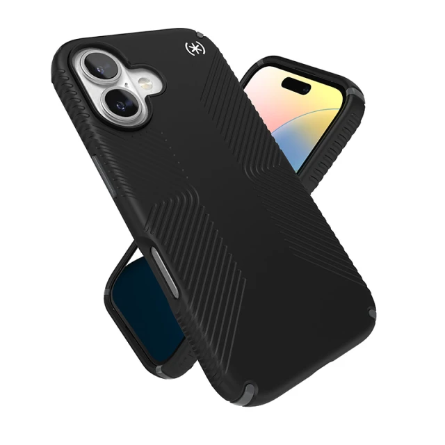 Чехол Speck Presidio2 Grip для iPhone 16 Black Slate Grey (150779-3205)