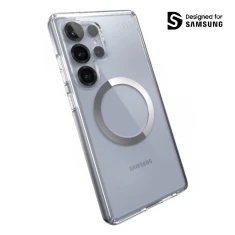 Чехол Speck Presidio Perfect-Clear Magnet для Samsung Galaxy S25 Ultra (S938) Clear Chrome with MagSafe (150897-3199)