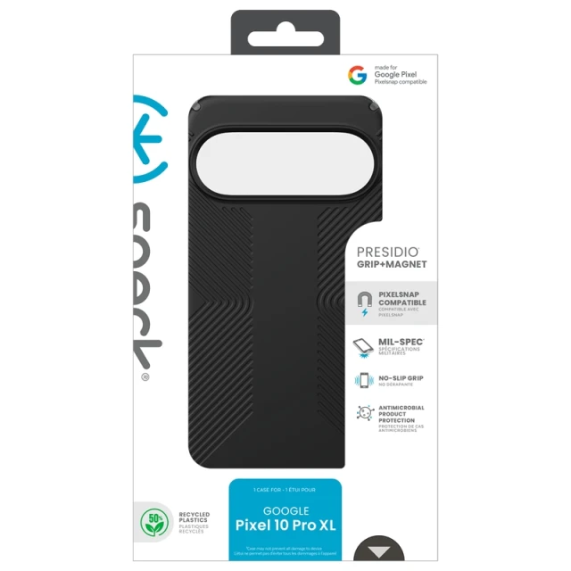 Чохол Speck Presidio2 Grip Magnet для Google Pixel 10 Pro XL Black/Slate Grey (150943-3205)