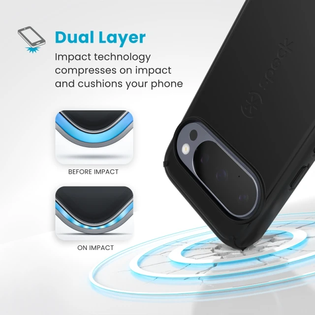 Чохол Speck ImpactHero Slim для Google Pixel 10 / Google Pixel 10 Pro Black (150946-1041)