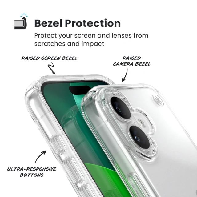 Чохол Speck Presidio Perfect-Clear для iPhone 17 Clear with MagSafe (150953-5085)