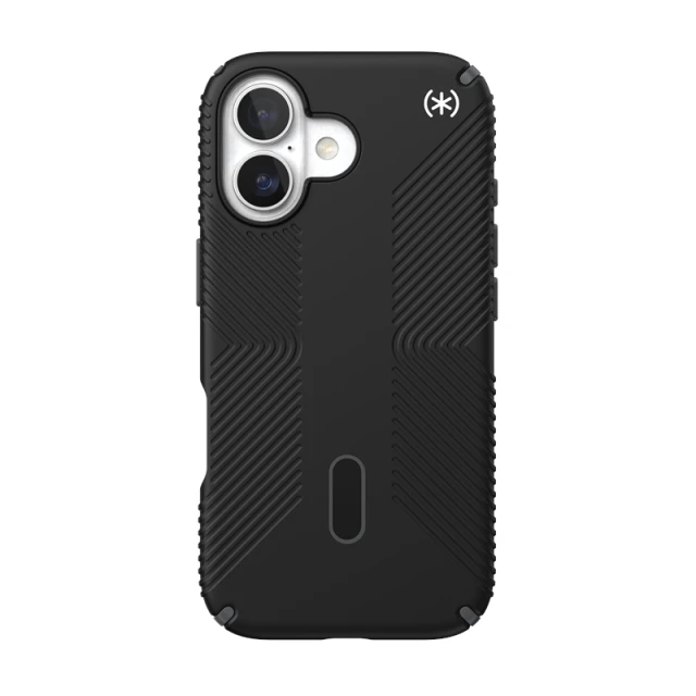 Чохол Speck Presidio2 Grip ClickLock для iPhone 17 Black / Slate Grey / White with MagSafe (150959-D143)