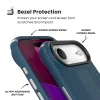 Чохол Speck Presidio2 Grip для iPhone 17 Air Deep Sea / Silver Metallic / Spell Blue with MagSafe (150967-3261)