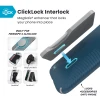 Чохол Speck Presidio2 Grip ClickLock для iPhone 17 Air Deep Sea / Silver Metallic / Spell Blue with MagSafe (150968-3261)