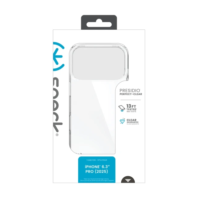 Чохол Speck Presidio Perfect-Clear для iPhone 17 Pro Clear with MagSafe (150971-5085)