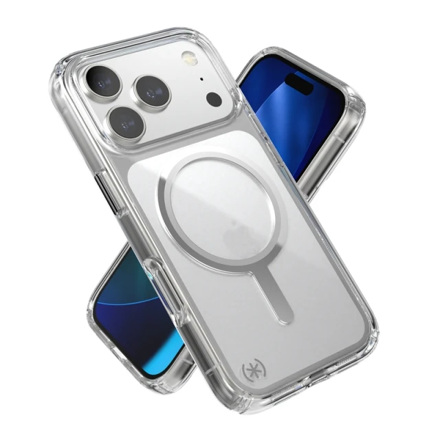Чохол Speck Presidio Perfect Clear для iPhone 17 Pro Clear with MagSafe (150972-3240)