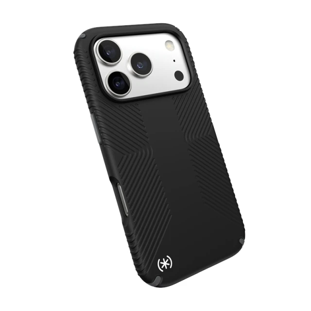 Чехол Speck Presidio2 Grip для iPhone 17 Pro Black / Slate Grey / White with MagSafe (150976-D143)