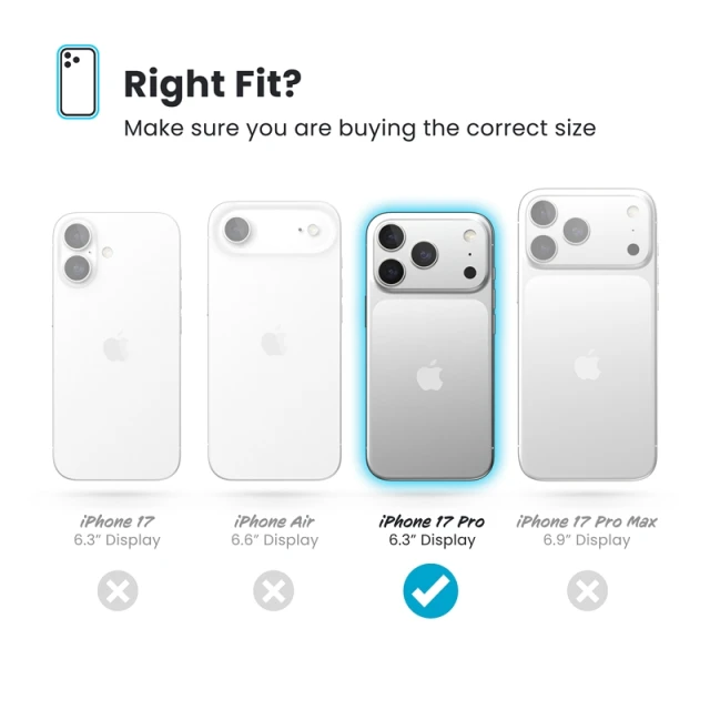 Чехол Speck Presidio2 Grip для iPhone 17 Pro Deep Sea/Silver Metallic with MagSafe (150976-3261)