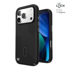 Чохол Speck Presidio2 Grip ClickLock для iPhone 17 Pro Black / Slate Grey / White with MagSafe (150977-D143)