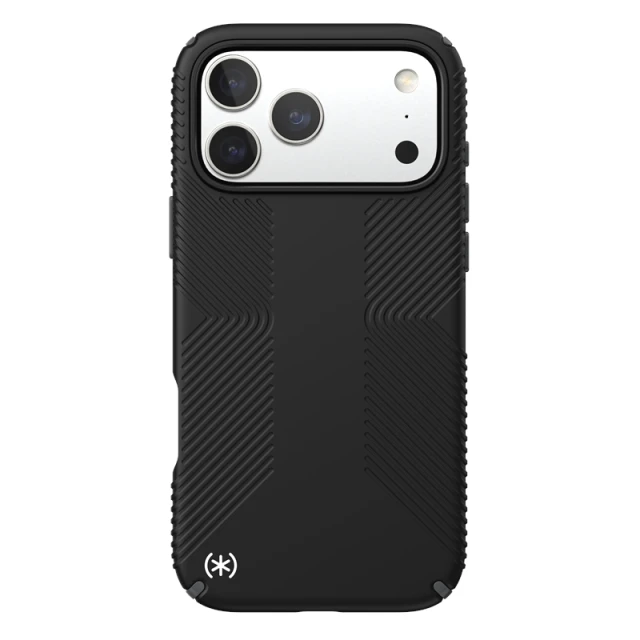 Чохол Speck Presidio2 Grip для iPhone 17 Pro Max Black / Slate Grey / White with MagSafe (150985-D143)