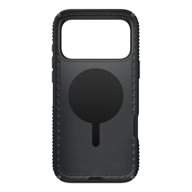 Чохол Speck Presidio2 Grip ClickLock для iPhone 17 Pro Max Black / Slate Grey / White with MagSafe (150986-D143)