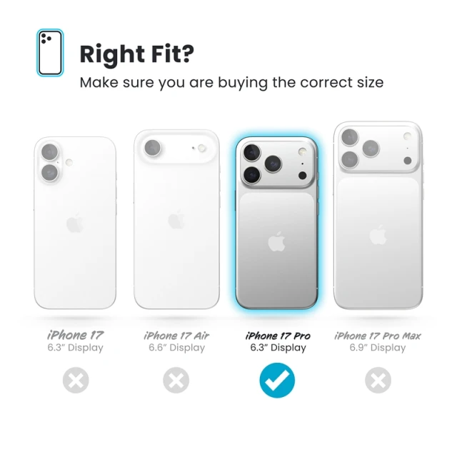 Чохол Speck Presidio Lux для iPhone 17 Pro Hyper Mirror Glitter with MagSafe (151022-3274)