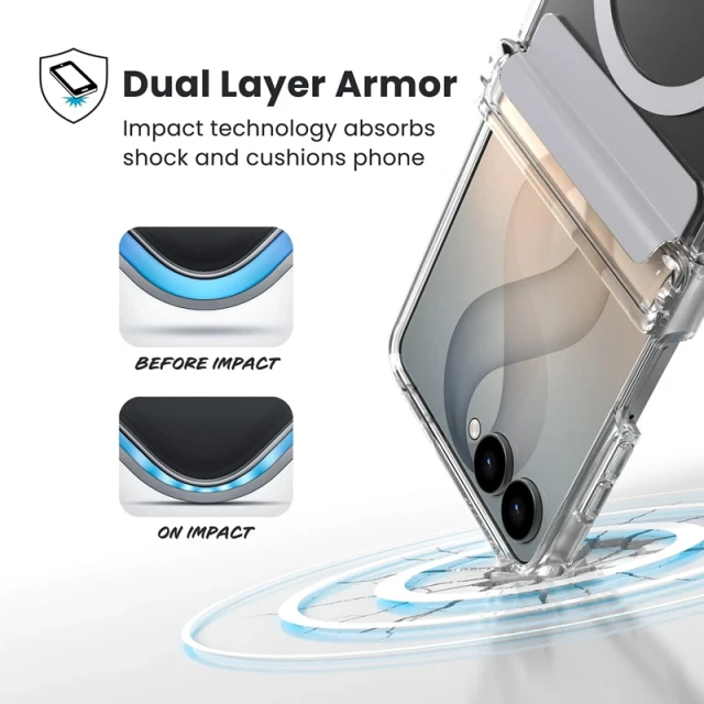 Чохол Speck Presidio Perfect-Clear Magnet для Samsung Galaxy Flip 8 Clear (151094-1212)