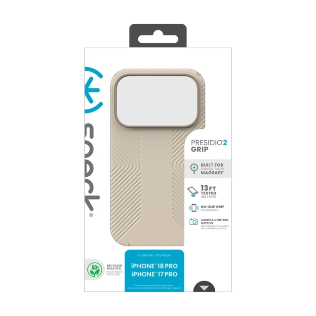 Чохол Speck Presidio2 Grip для iPhone 18 Pro | 17 Pro Papyrus (151096-3290)