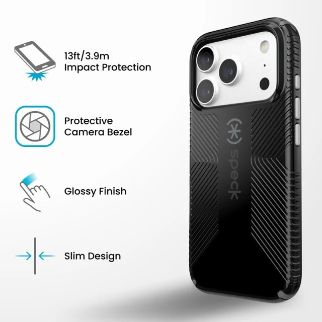Чохол Speck Candyshell Icon для iPhone 18 Pro | 17 Pro Black (151103-3296)