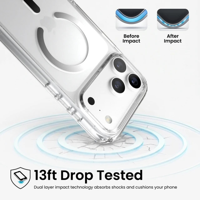 Чохол Speck Presidio Perfect Clear для iPhone 18 Pro Max | 17 Pro Max Clear (151110-3240)