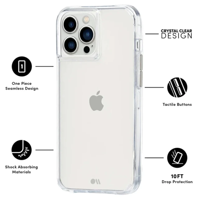 Чохол Case-Mate Tough Clear для iPhone 13 Pro Max Clear (CM046560)