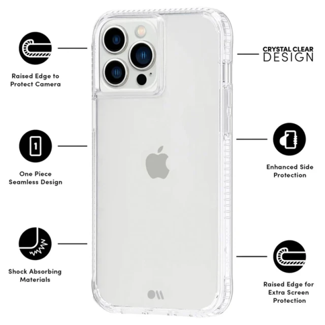 Чехол Case-Mate Tough Clear Plus для iPhone 13 Pro Max Clear (CM046574)