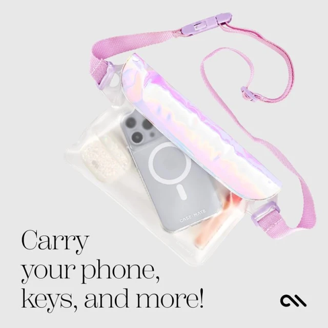 Сумка Case-Mate Soap Bubble Waterproof Phone Belt Bag Iridescent (CM048620-05)