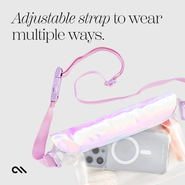 Сумка Case-Mate Soap Bubble Waterproof Phone Belt Bag Iridescent (CM048620-05)
