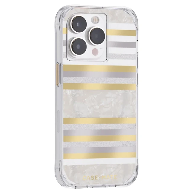 Чохол Case-Mate Pearl Stripes для iPhone 14 Pro Pearl Stripes with MagSafe (CM049226)