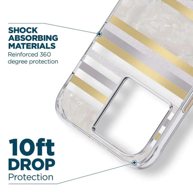 Чохол Case-Mate Pearl Stripes для iPhone 14 Pro Max Pearl Stripes with MagSafe (CM049316)