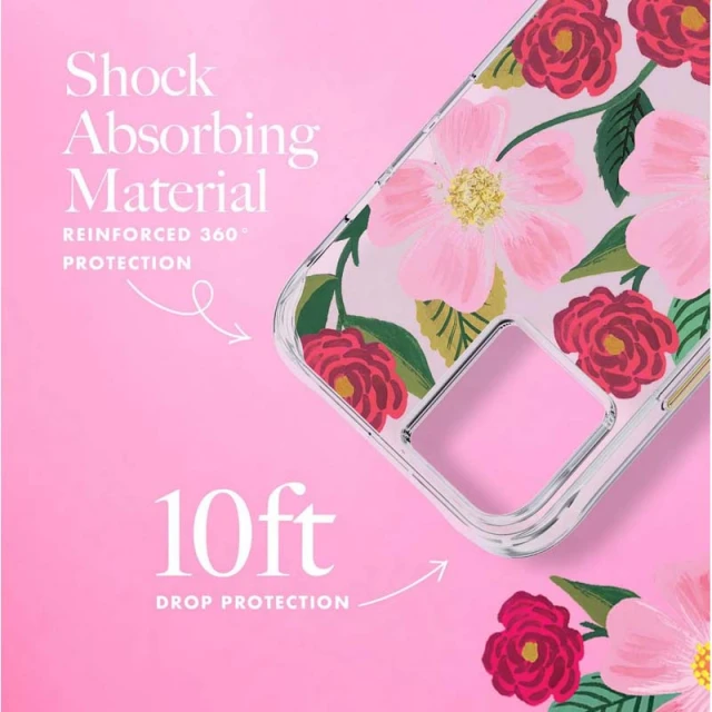 Чохол Rifle Paper Clear для iPhone 14 Plus Rose Garden (RP049820)