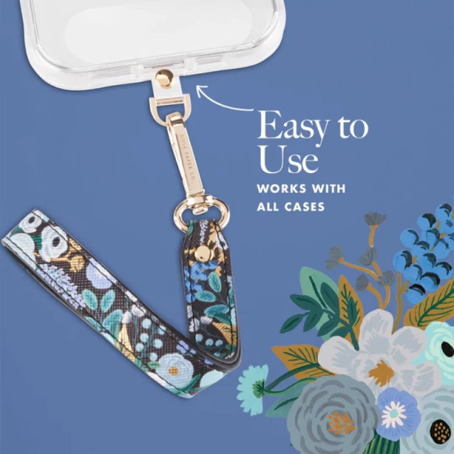 Універсальний ремінець Rifle Paper Phone Wristlet Garden Party Blue (RP050230)