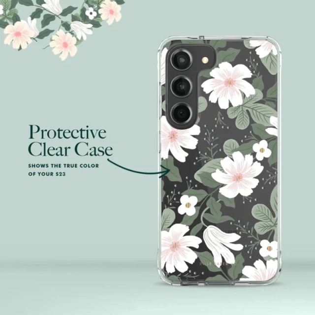 Чохол Rifle Paper Clear для Samsung Galaxy S23 Willow (RP050400)