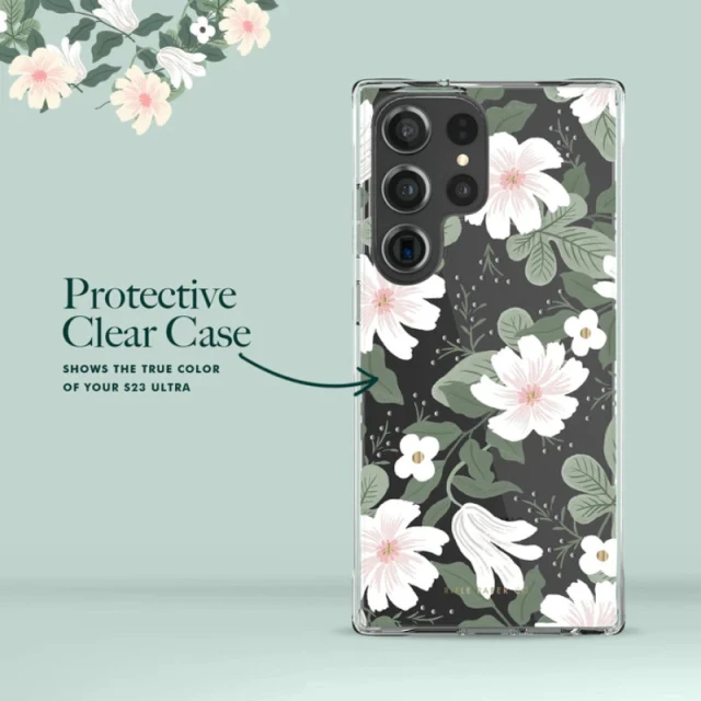 Чохол Rifle Paper Clear для Samsung Galaxy S23 Ultra Willow (RP050404)