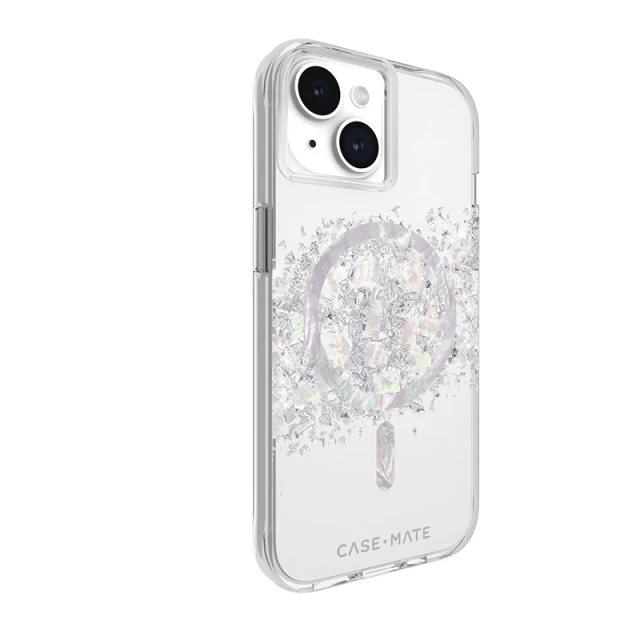 Чехол Case-Mate Karat для iPhone 15 | 14 | 13 Touch of Pearl with MagSafe (CM051384)