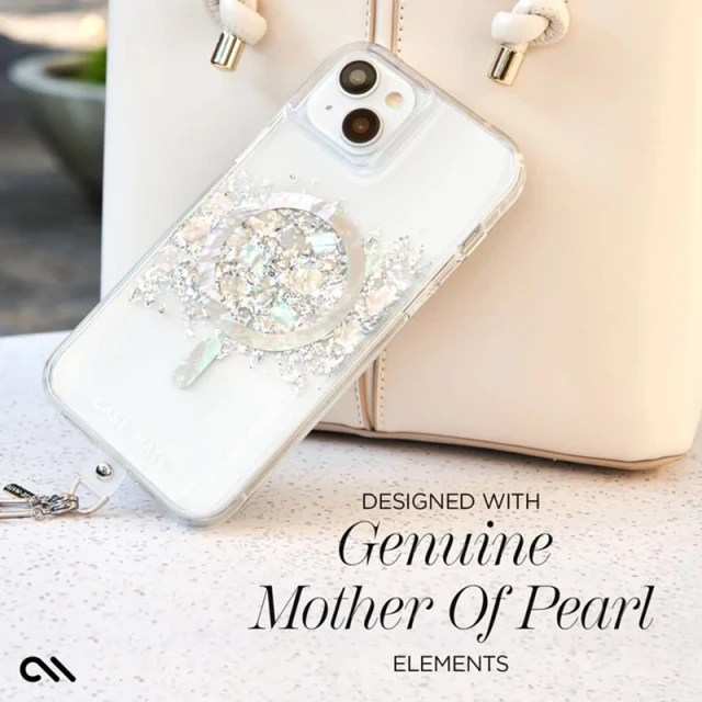 Чехол Case-Mate Karat для iPhone 15 | 14 | 13 Touch of Pearl with MagSafe (CM051384)