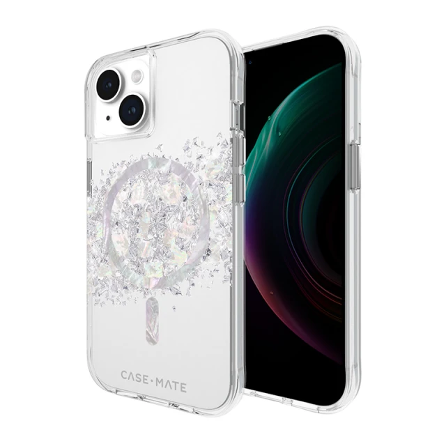 Чехол Case-Mate Karat для iPhone 15 | 14 | 13 Touch of Pearl with MagSafe (CM051384)