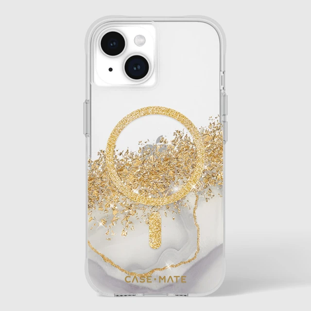 Чохол Case-Mate Karat для iPhone 15 | 14 | 13 Marble with MagSafe (CM051386)