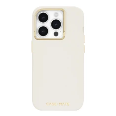 Чохол Case-Mate Silicone для iPhone 15 Pro бежевий with MagSafe (CM051470)