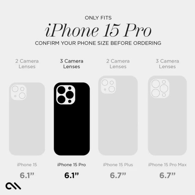 Чохол Case-Mate Silicone для iPhone 15 Pro бежевий with MagSafe (CM051470)