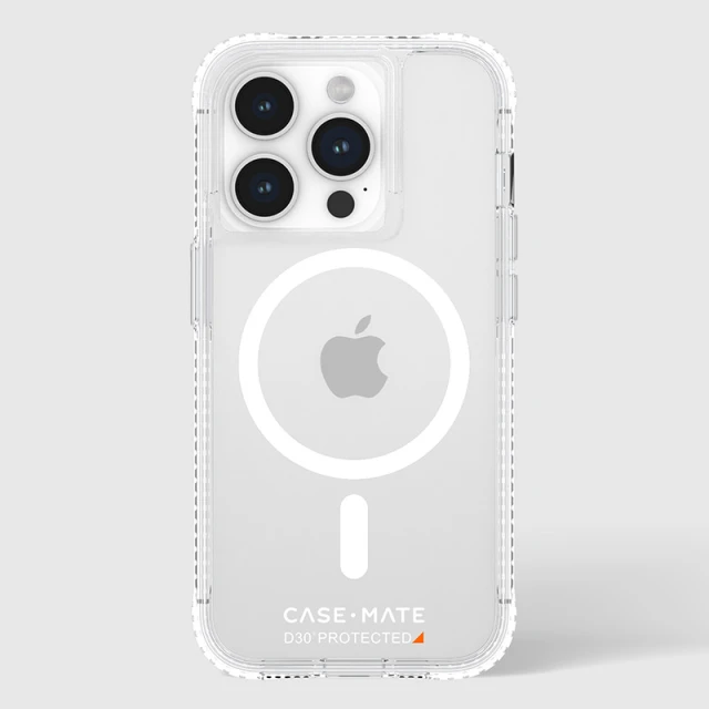 Чохол Case-Mate Ultra Tough D3O Clear для iPhone 15 Pro Clear with MagSafe (CM051486)