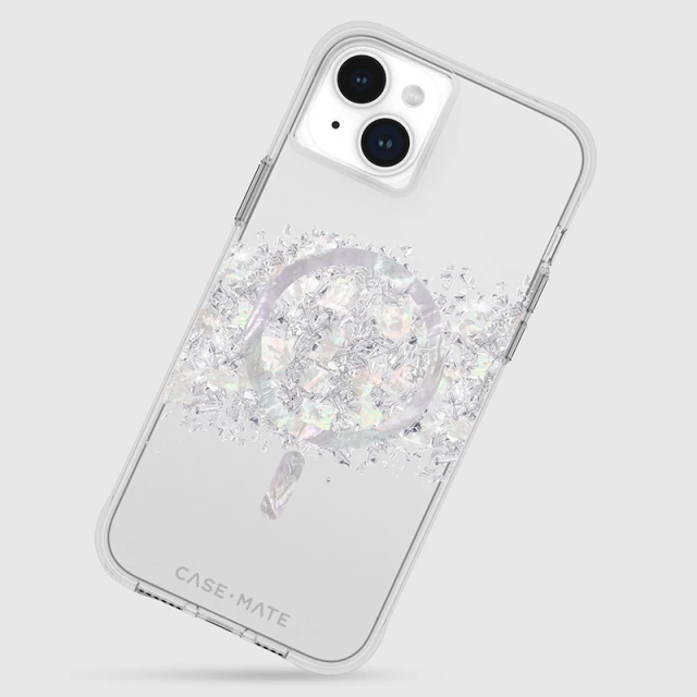 Чехол Case-Mate Karat для iPhone 15 Plus Touch of Pearl with MagSafe (CM051572)