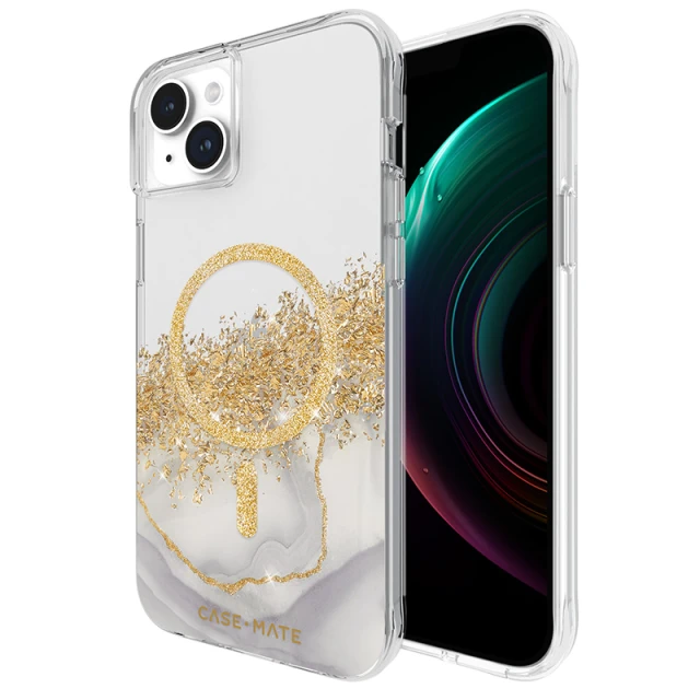 Чохол Case-Mate Karat для iPhone 15 Plus Marble with MagSafe (CM051574)